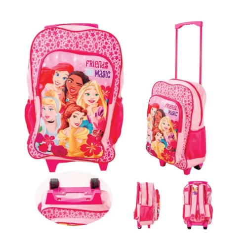 PINK PRINCESS TROLLEY & BACKPACK
