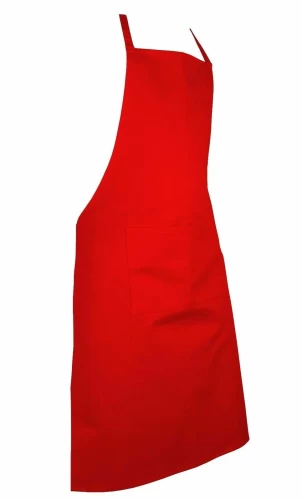 FULL PLAIN APRON WITH FRONT POCKET CHEFS BUTCHERS KITCHEN COOKING CRAFT BAKING
