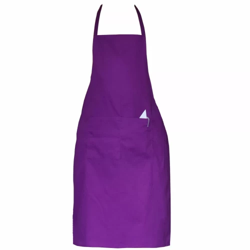 FULL PLAIN APRON WITH FRONT POCKET CHEFS BUTCHERS KITCHEN COOKING CRAFT BAKING