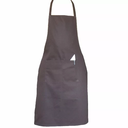 FULL PLAIN APRON WITH FRONT POCKET CHEFS BUTCHERS KITCHEN COOKING CRAFT BAKING