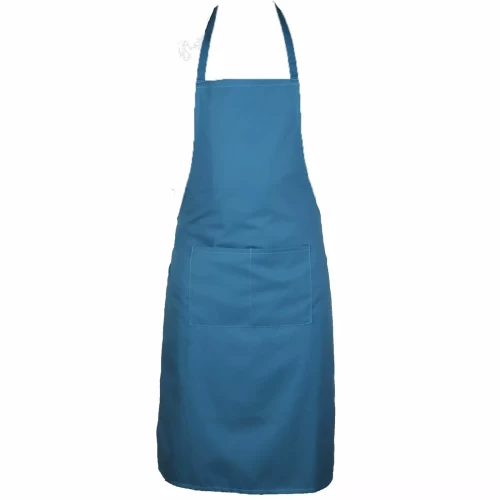 FULL PLAIN APRON WITH FRONT POCKET CHEFS BUTCHERS KITCHEN COOKING CRAFT BAKING