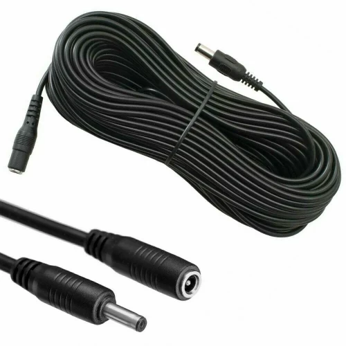 DC Power Supply Extension Cable 5V 9V 12V for CCTV Camera/DVR/PSU Lead 5m Long