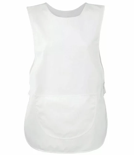 Ladies Workwear Front Pocket Tabard Cleaning Bar Apron Kitchen Colour Uniform