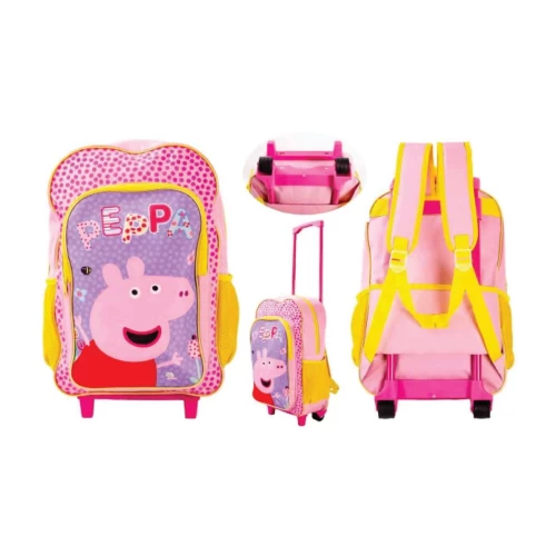 PEPPA DELUXE KIDS TROLLEY & BACKPACK