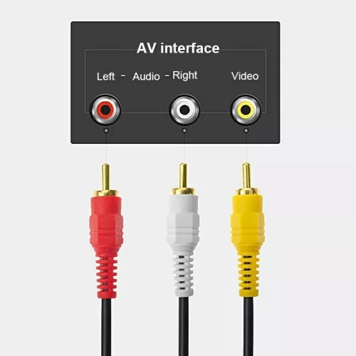 3.5mm Jack to 3 RCA Phono Lead Video Audio AV Cable
