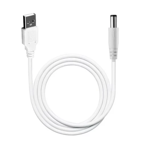 5V 1A/2A USB A to 5.5mm Barrel Jack