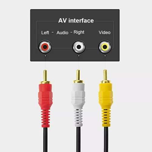 10m 3 RCA Male to Plug Cable