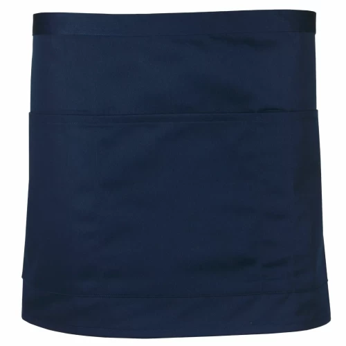 Half Size Waiter Waitress short Apron Bar café Pub Hotel 2 Pockets Plain Solid
