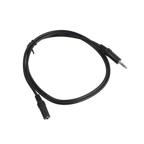 3.5mm Jack Headphone Extension Cable AUX Audio Lead Stereo Male to Female 0.5m