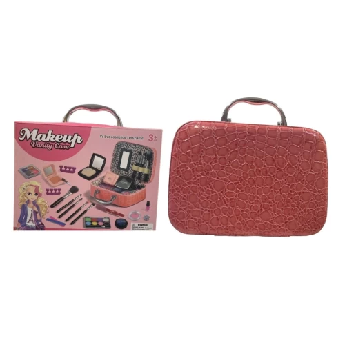 Makeup Vanity Case Set Fashion Girl Make Up Kit Children Toy Kit Gift