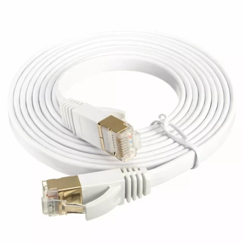 20M RJ45 Cat7 Network LAN Cable Ethernet Patch Flat High Speed Modem Internet