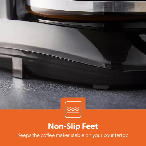 1.5L AUTOMATIC FILTER COFFEE MACHINE WITH GLASS JUG