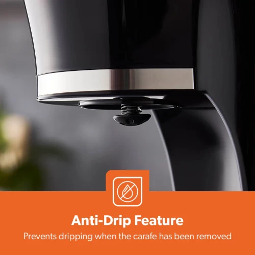 1.5L AUTOMATIC FILTER COFFEE MACHINE WITH GLASS JUG