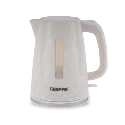 White 1.7L Premium Rapid Boil Cordless Electric Kettle 2200W
