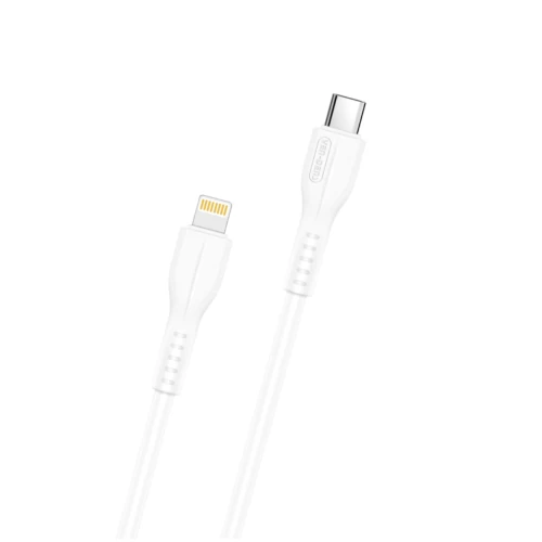 Type C To Lightning Charging Cable 2A White (2 Metre)