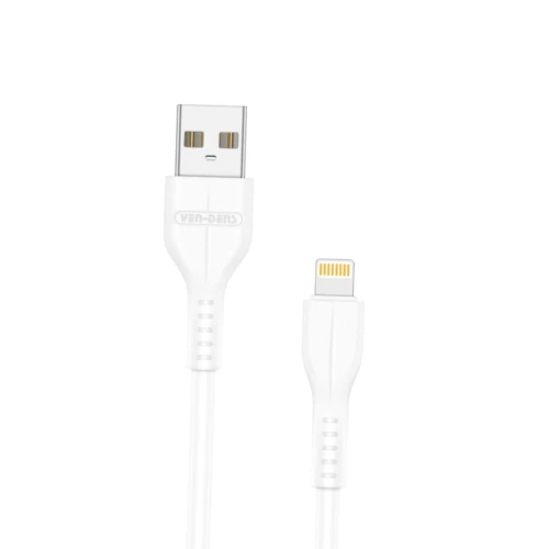 USB to Lightning Charging Cable 2A White (1 Metre)