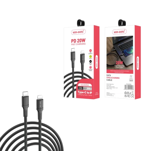 Data Sync & Fast Charging Cable USB C To Lightning Cable
