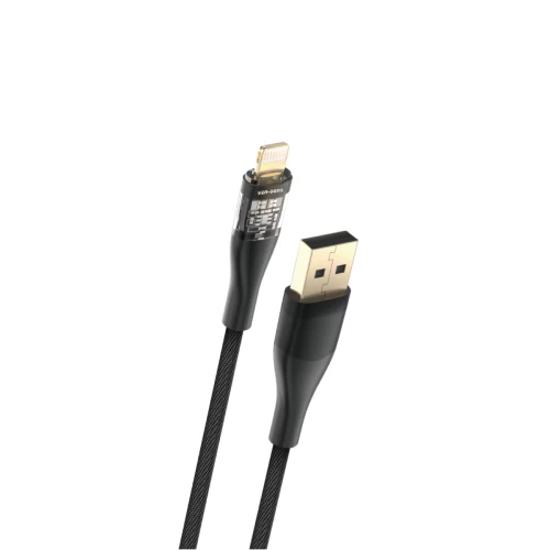 Transparent Aesthetics Fast Charging USB A To Lightning Charging Cable