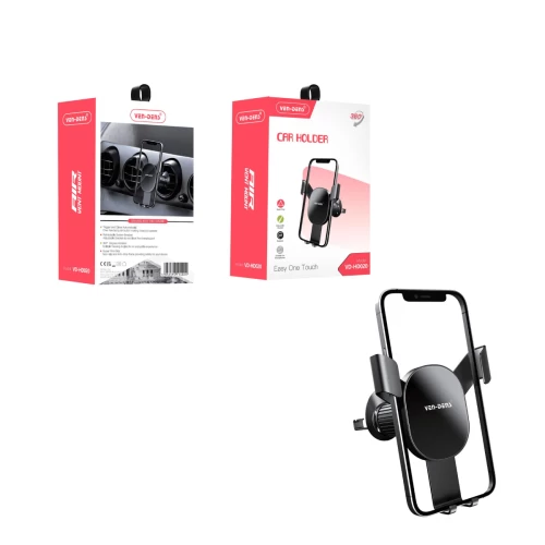 Car Phone Holder 360 Rotation Easy One Touch Holder