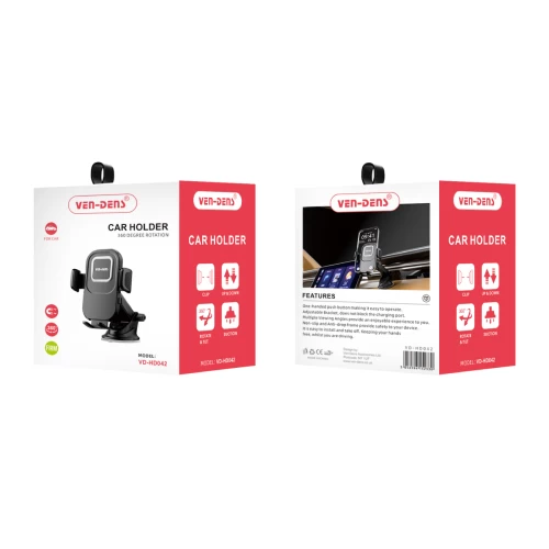 Universal Compatibility 360 Rotation Car Holder